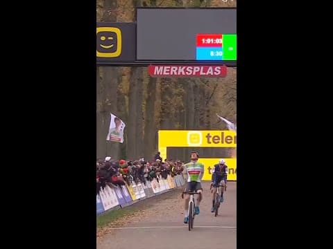 Laurens Sweeck claims stunning win at Superprestige Merksplas