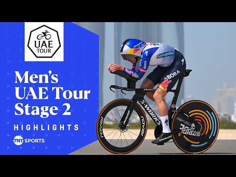 UNSTOPPABLE 🔥 | UAE Tour Stage 2 Race Highlights | TNT Sports Cycling