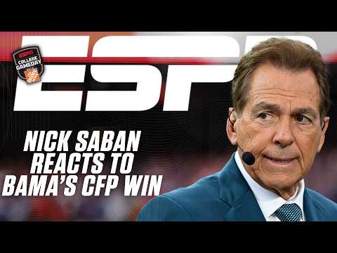 Kalen DeBoer speaks on Alabama gaining momentum back against Oklahoma in the CFP 👏 | College GameDay