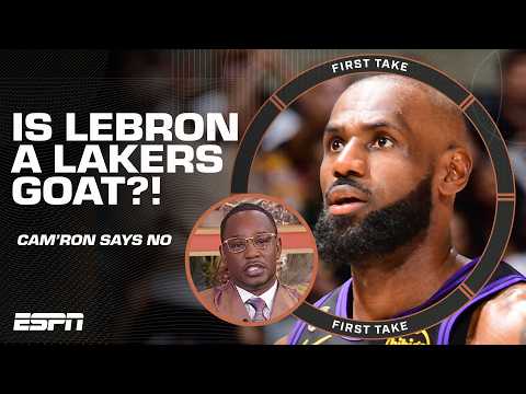 Cam'ron claims LeBron James is NOT an 'all-time great Los Angeles Laker' 😳 | First Take