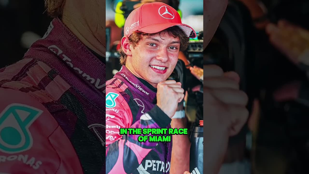Which Mercedes is bringing the heat to Miami?🔥 #f1 #kimiantonelli #georgerussell #miamigp