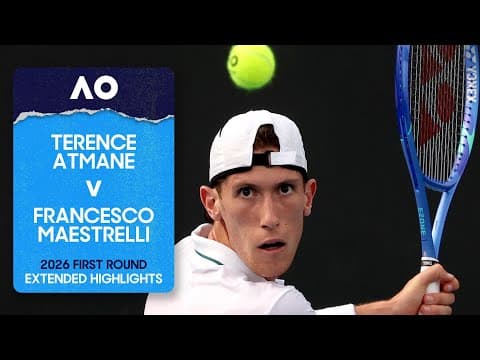 Terence Atmane v Francesco Maestrelli Extended Highlights | Australian Open 2026 First Round