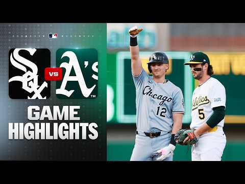 White Sox vs. Athletics Game Highlights (4/17/26) | MLB Highlights