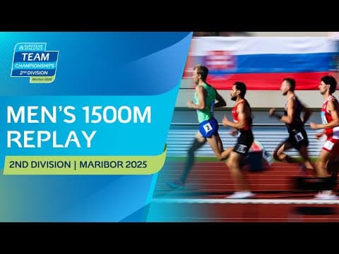 Men's 1500m Replay | Maribor 2025