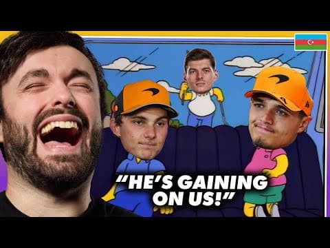 The Best Reactions from the 2025 Azerbaijan Grand Prix