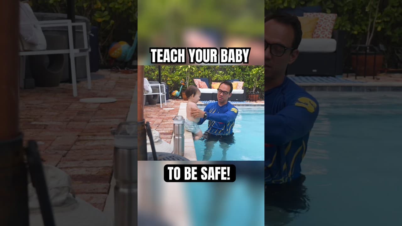 Baby Safety Hack in the Pool!