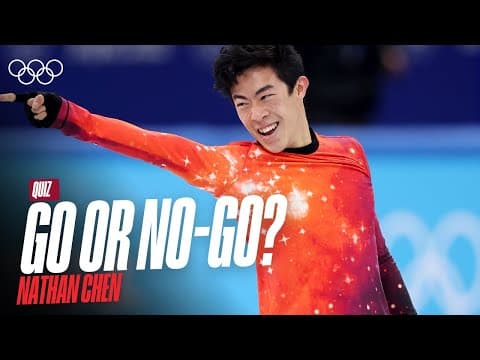 Red, yellow or Green? 🚩 Test Your Nathan Chen Figure Skating Knowledge
