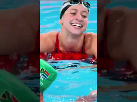 Kate Douglass re-lives her Paris gold 🥇🏊‍♀️