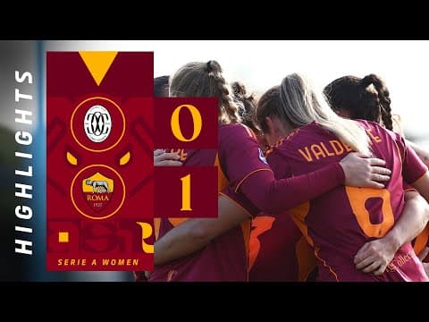 COMO 0-1 ROMA | SERIE A FEMMINILE 2025-26