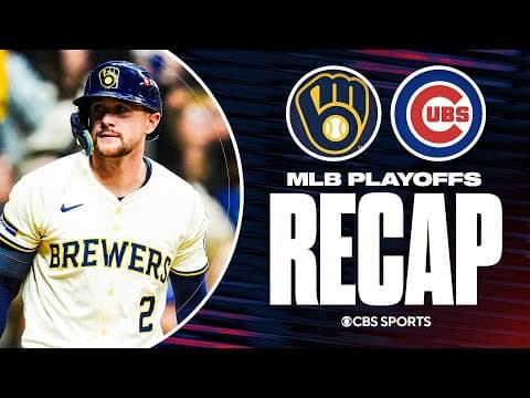 Brewers defeat Cubs to reach first NLCS since 2018 | NLDS Game 5 Recap