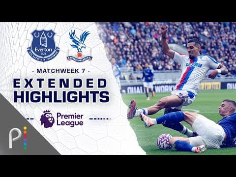 Everton v. Crystal Palace | PREMIER LEAGUE HIGHLIGHTS | 10/5/2025 | NBC Sports