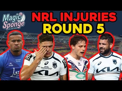 The Magic Sponge Podcast - Round 5 Injury CARNAGE + we are on SuperCoach hot streaks!