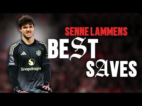 The BEST Senne Lammens SAVES At United! 🤩