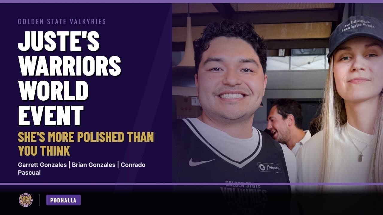 Juste Jocyte's WarriorsWorld Event: She's More Polished Than You Think | Podhalla