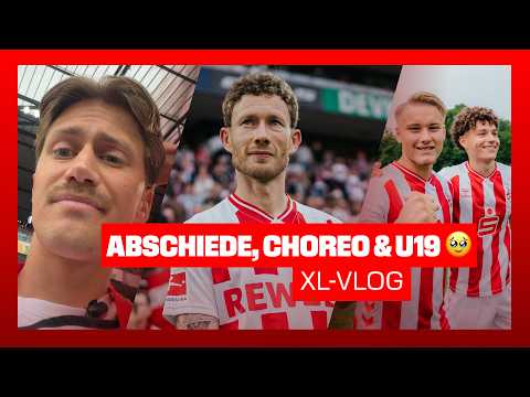 XL-VLOG: ❤️ Emotionale Abschiede, U19 unaufhaltsam 🤯 | 1. FC Köln