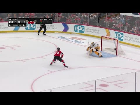 Shootout Goal by Jesper Bratt