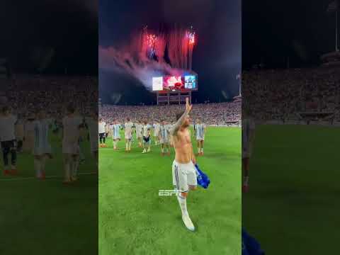 Messi. Fireworks. Cinema 🔥🐐