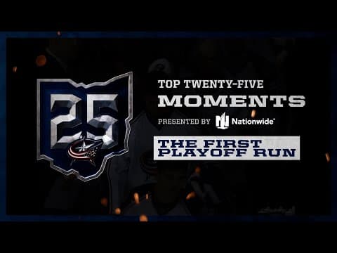 The First Blue Jackets Playoff Run! | Top 25 Moments