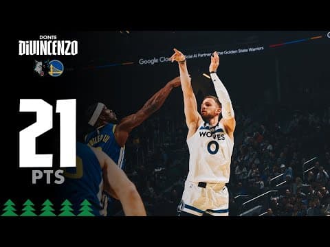 Donte DiVincenzo With Some CLUTCH SHOTS & 21 Points In W Over Golden State Warriors | 12.12.25