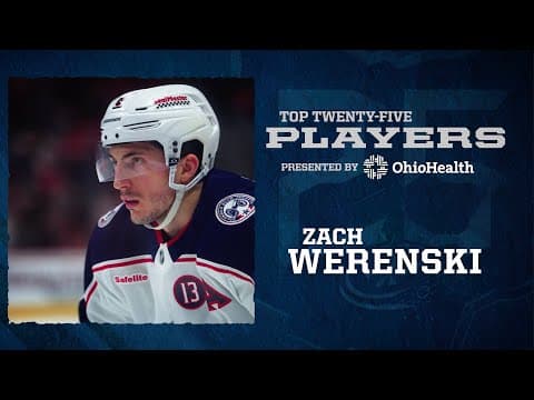 Zach Werenski is Our ALL-TME LEADER IN ASSISTS, Second in Points and One of Our Top 25 Players! 💥💪