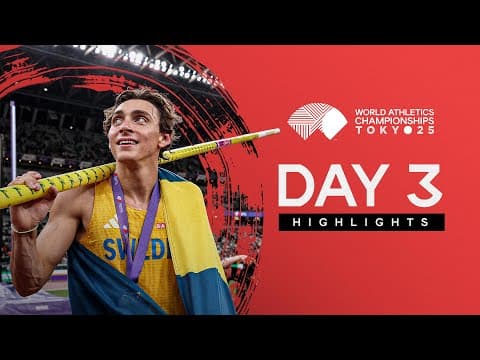 Day 3 Highlights | World Athletics Championships Tokyo 25