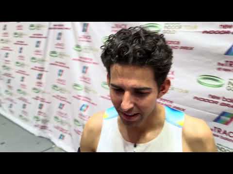 Grant Fisher goes 2nd all time indoors over 2000m at New Balance Indoor Grand Prix