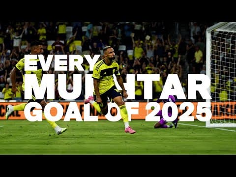 Every Hany Mukhtar Goal of 2025