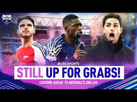 FAR FROM OVER | How does Arsenal come back against PSG in Leg 2 | Champions Club