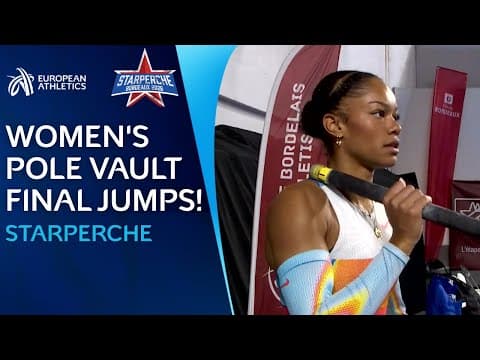 Bonnin 🇫🇷 and Ayris 🇳🇿 battle it out | Women's Pole Vault | Starperche Indoor Meeting