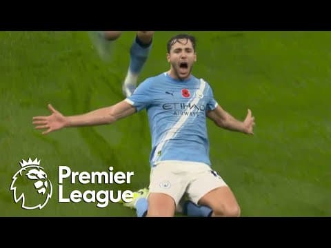 Nico Gonzalez BLASTS Manchester City 2-0 ahead of Liverpool | Premier League | NBC Sports