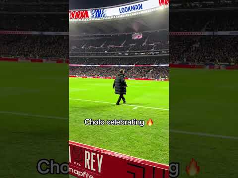 Diego Simeone is HYPED 💥