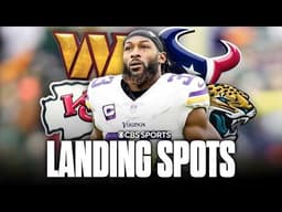 Top Potential Landing Spots for Aaron Jones after being released by the Vikings