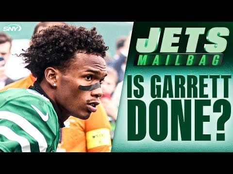 Jets' plans for Garrett Wilson this season, plus NFL Draft and future QB talk