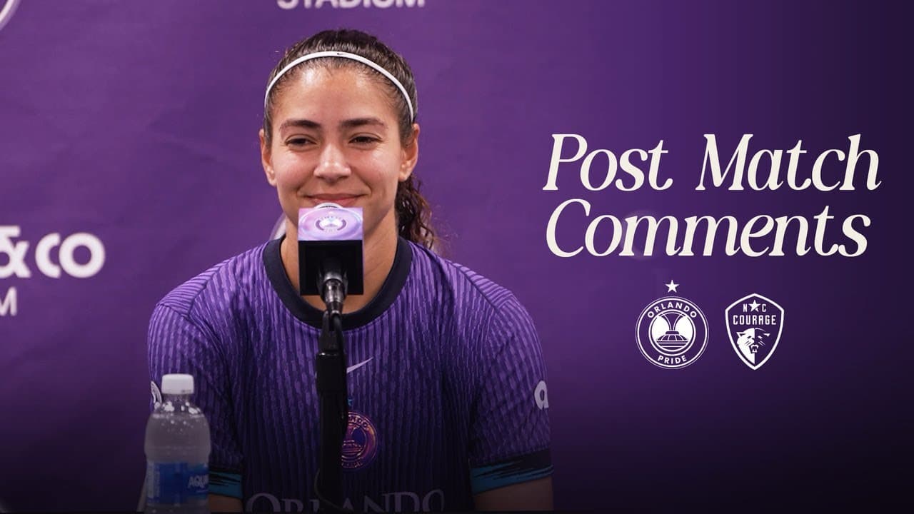 Angelina | 2026 Post-Game Comments | Orlando Pride vs North Carolina Courage