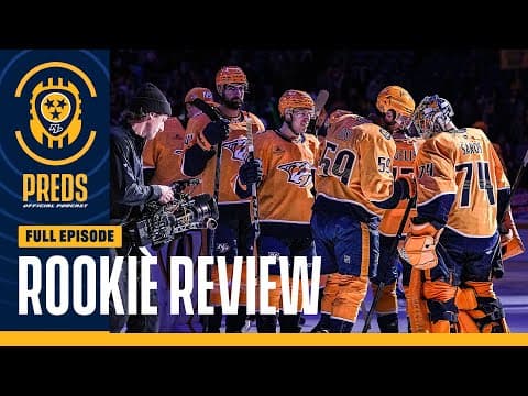 Rookie Review & An Ode to "Crazy Legs - The Predators Official Podcast