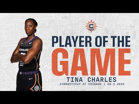 Connecticut vs Chicago Player of the Game: Tina Charles