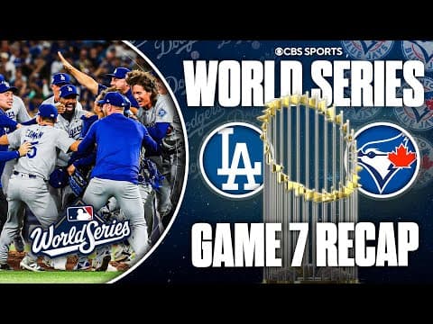 Will Smith’s Extra-Inning Homer Lifts Dodgers Past Blue Jays for Second Straight World Series Title