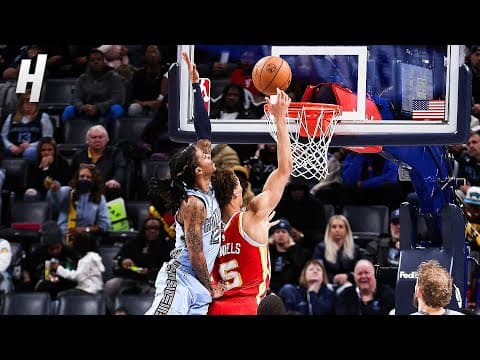 Ja Morant with the INSANE Chase-Down Block 😤