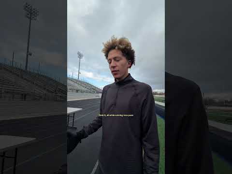 This was my last workout before marathon day #trackandfield #marathon #athletics