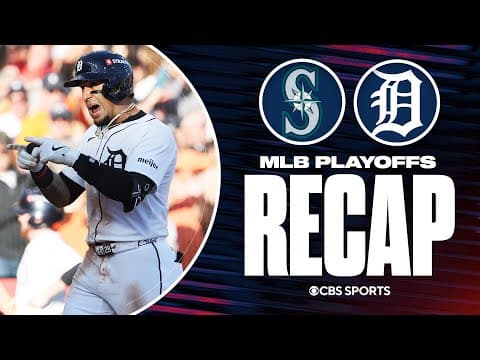 Tigers rally back to take down Mariners, force winner-take-all Game 5 in Seattle | ALDS Game 4 Recap