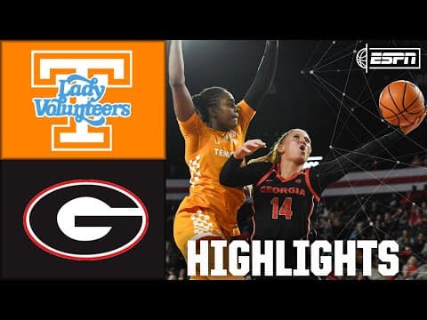 Tennessee Lady Volunteers vs. Georgia Lady Bulldogs | Full Game Highlights | ESPN College Basketball