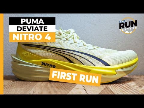 Puma Deviate Nitro 4 First Run: First impressions of Puma's fast-tilted daily