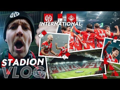 LAST-MINUTE-HEIMSIEG GEGEN FLORENZ ❤️🤍 | 1. FSV Mainz 05 - AC Florenz  | ⚽ Stadion-VLOG 📹 | 25/26