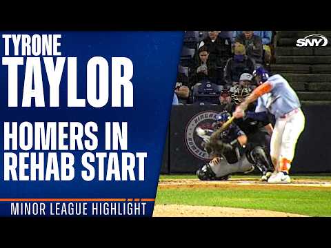 Tyrone Taylor homers in rehab start for Double-A Binghamton