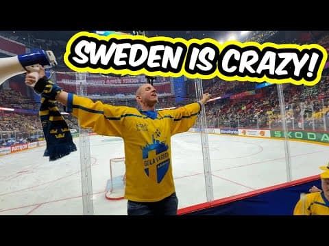 What's Hockey Like in Sweden? (Playing against Mats Sundin)