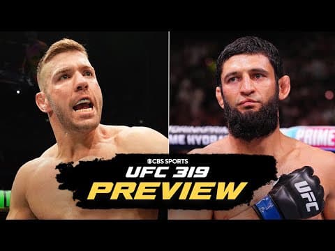 Dricus Du Plessis, Khamzat Chimaev set for MARQUEE matchup in Chicago | UFC 319 Preview