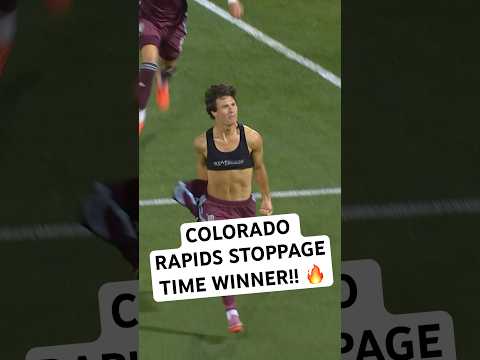 Rapids win AT THE DEATH!! 😱