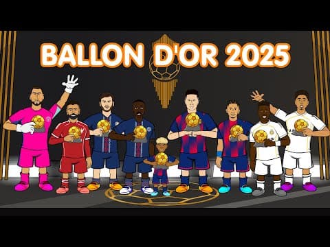 BALLON D'OR 2025🏆 Dembele? Yamal? Salah?