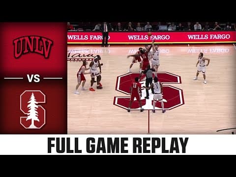 UNLV Rebels vs. Stanford Cardinal Full Match Replay | 2025 ACC Men's Basketball