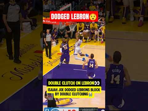 Bro didn't even give LeBron a CHANCE😭